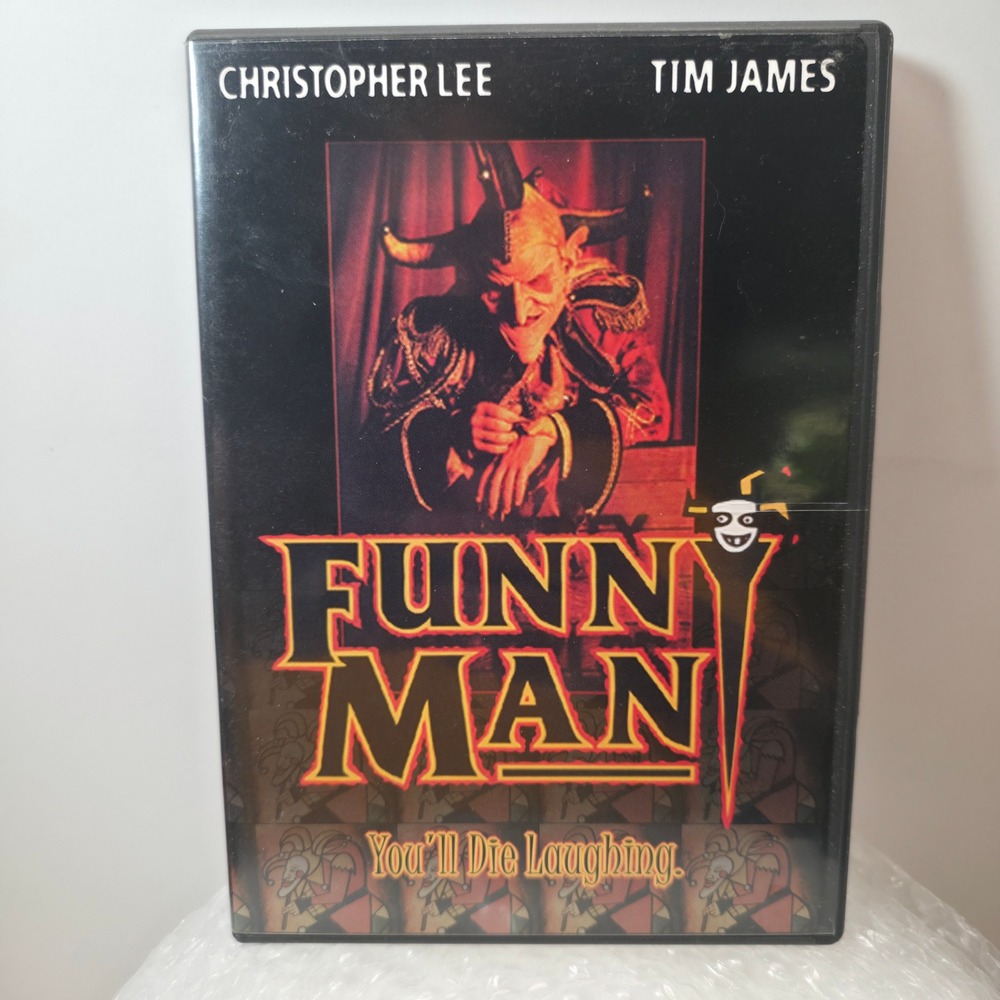 Funny Man DVD Christopher Lee Tim James Horror Movie Arrow Entertainment